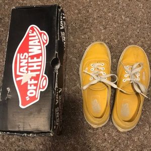 Vans Citrus Yellow Authentic
